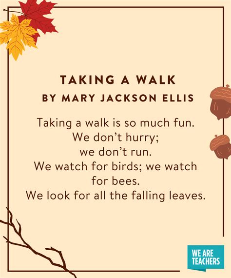 33 Cozy Fall Poems For Students Of All Ages We Are Teachers