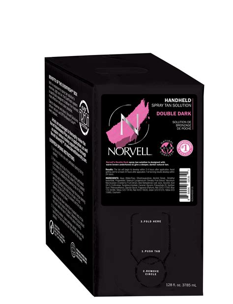 Norvell Double Dark Premium Airbrush Spray Tan Solution Oz Gallon Spray Tan Solution