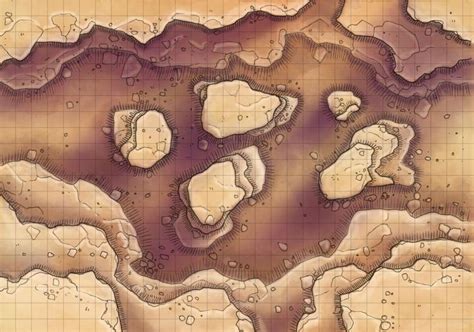 Desert Maps Grid Canyon By Caeora On Deviantart Desert Map Fantasy