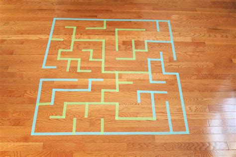 How To Make A Giant Floor Maze For Kids Craftivity Designs