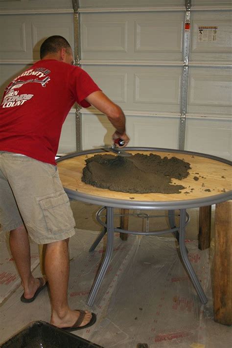 Maybe you would like to learn more about one of these? How to Create a Concrete Table Top for Your Patio Table ...