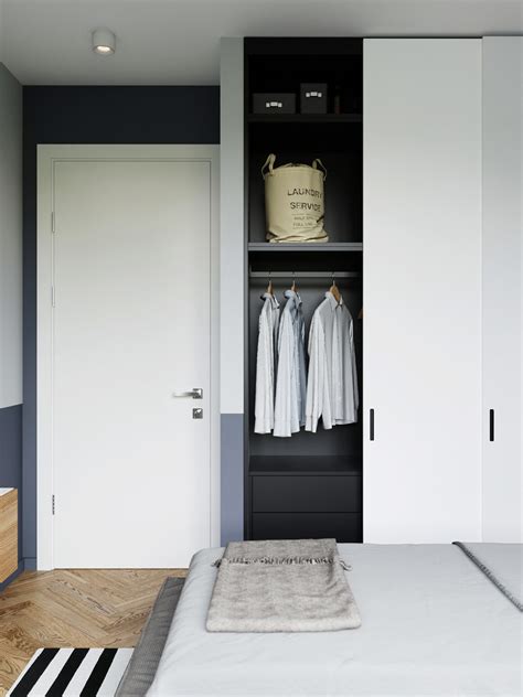 Contemporary Sliding Door Bedroom Closet Organization Ideas Awesome