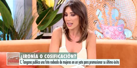 La aplaudida reacción de Patricia Pardo al desnudo de Belén Esteban
