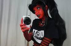 cosplay succubus emo outfits