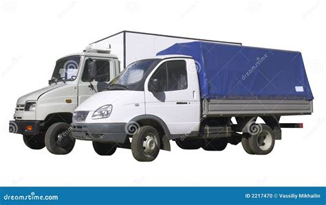 Two Semi Truck 2 Stock Photo Image Of Vehicle Gazel 2217470