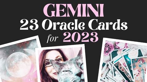 ♊ Gemini 2023 Epic Oracle Card And Tarot Reading For 2023 By Stella Wilde Youtube