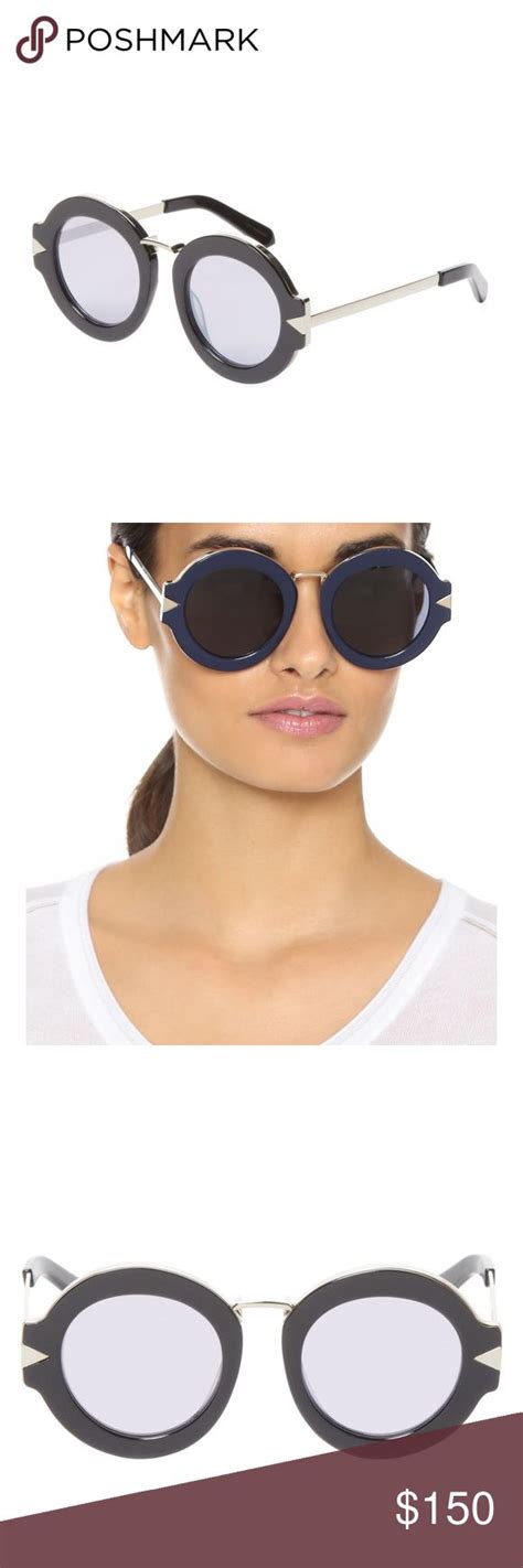 Karen Walker Superstars Maze Mirrored Sunglasses Silver Sunglasses