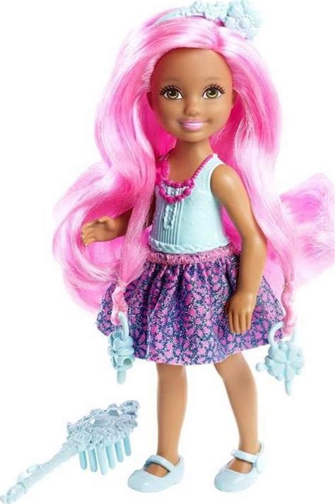 Barbie Endless Hair Kingdom Chelsea Pink Hair Skroutzgr