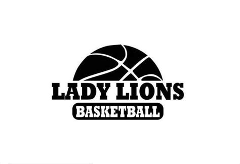 Lady Lions Svg Svg Lady Lions Basketball Basketball Svg