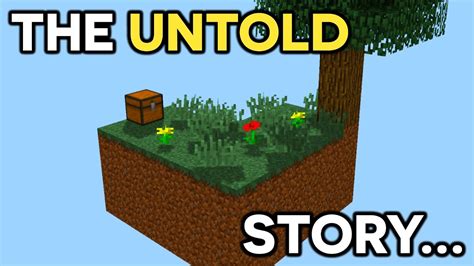 How 1 Island Changed Minecraft Forever The Story Of Skyblock Youtube