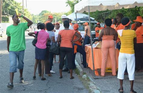 Jamaica Gleanergallery By Election Ian Allen Staff Photographer Cassia Park Division Bi Election