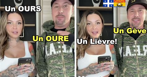 La Fille De Luqam Et Son Amoureux Nous Montrent La Différence Entre Laccent Québécois Et L