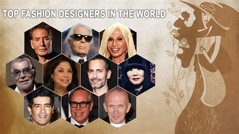 About 10 Greatest Fashion Designers In The World Trending News Update
