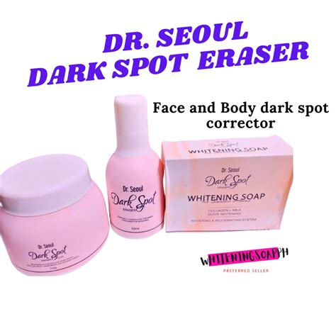 Dr Seoul Dark Spot Eraser Cream Clay Soap Shopee Philippines