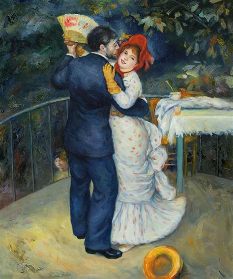 High Quality Oil Painting Canvas Reproductions Dance In The Country By