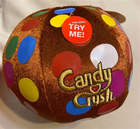 Candy Crush Collectible 5 Inch Color Bomb Candy Plush With Etsy