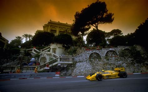 26 autos standen am start von denen 13 auch die zielflagge sahen. 1987 Monaco GP - Ayrton Senna Wallpaper (31674352) - Fanpop