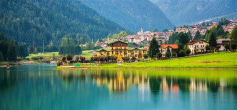 Mountain Village In Villnoss Dolomites Italy Stock Photo Image Of