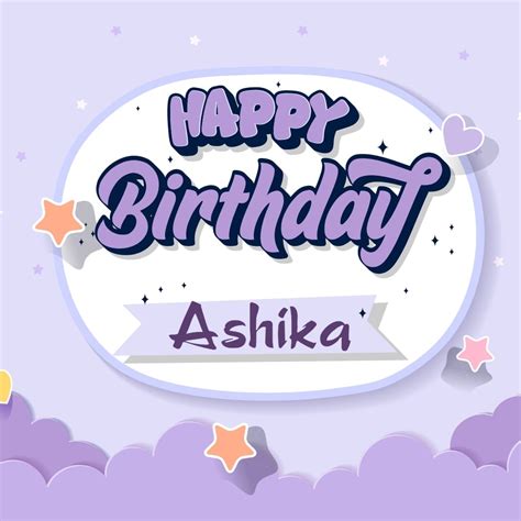 50 Best Birthday 🎂 Images For Ashika Instant Download