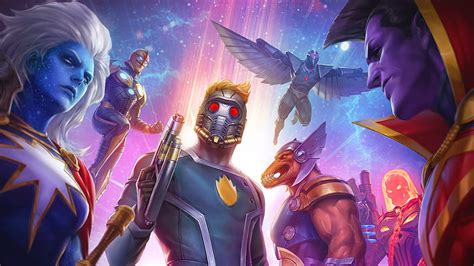 Video Game Marvel Future Fight Nova Marvel Comics Star Lord X