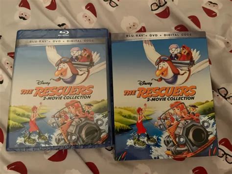 The Rescuers And Rescuers Down Under Blu Ray Dvd No Digital Disney Movie