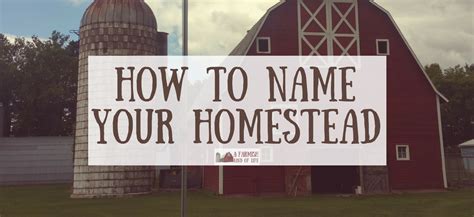 A business name reservation allows if you're not ready to form a business, it may still be wise to reserve a corporate or llc name. How to Name Your Homestead - A Farmish Kind of Life