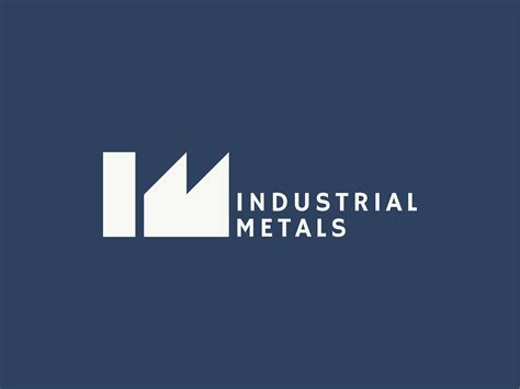 Industrial Metals On Behance Industry Logo Industrial Metal Metal