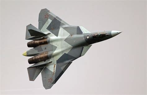 Russian Fifth Generation Jet Fighter Sukhoi T 50 Fighter Jets