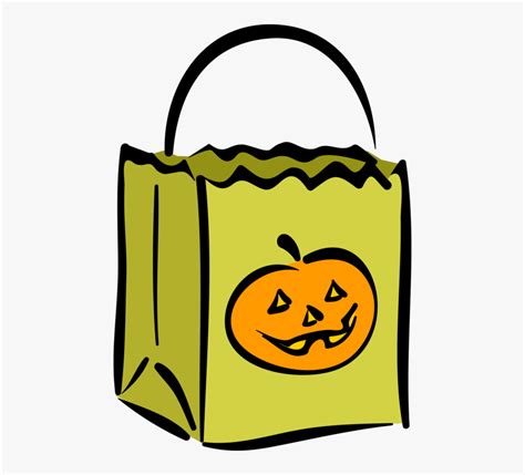 Trick Or Treat Bags Clip Art