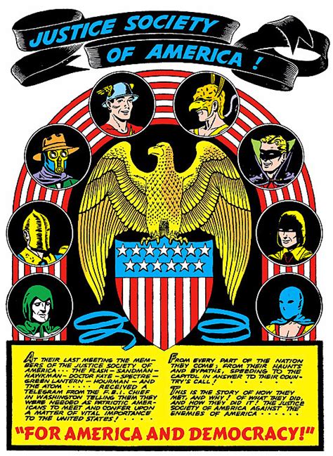 Justice Society Of America Justice Society Of America A Celebration
