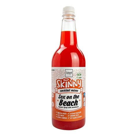 sex on the beach sugar free skinny cocktail mixer 1 litre theskinnyfoodco