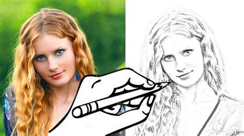 Transform Any Photo Into A Pencil Drawing Photoshop Line Drawing