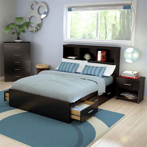 Bed Sets With Storage Bedroom Organize Your Room With Queen