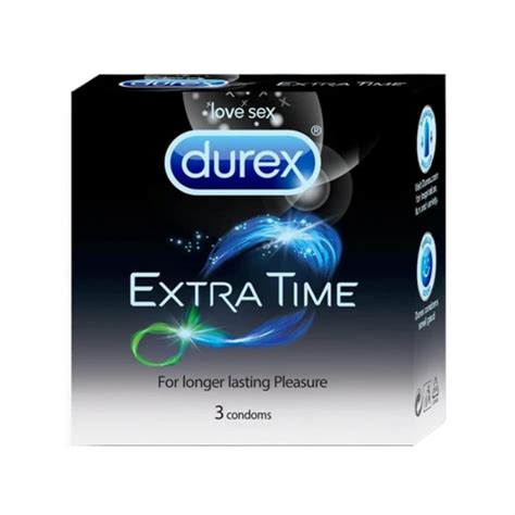 Buy Durex Extra Time 3 Pieces Online