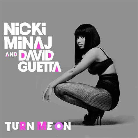 Just Cd Cover David Guetta And Nicki Minaj Turn Me On Mbm Single Cover V2