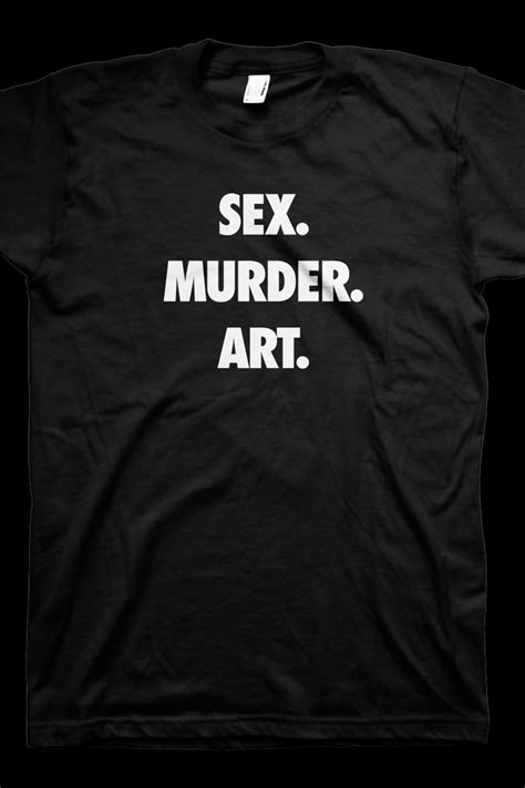 Slayer Sex Murder Art Black T Shirt Shopperboard