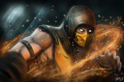 Scorpion Mortal Kombat X New Hd Games 4k Wallpapers Images