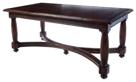 Our beverly coffee table is hand woven of natural rattan with lattice apron, wrapped joints and tempered glass top. Hardwood Coffee Table - Traditional - Coffee Tables ...