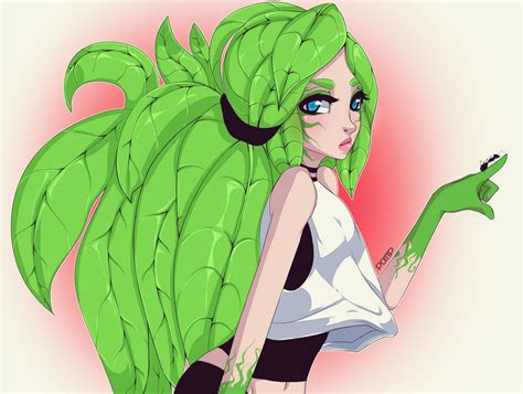 Plant Girl By Poliip On Deviantart