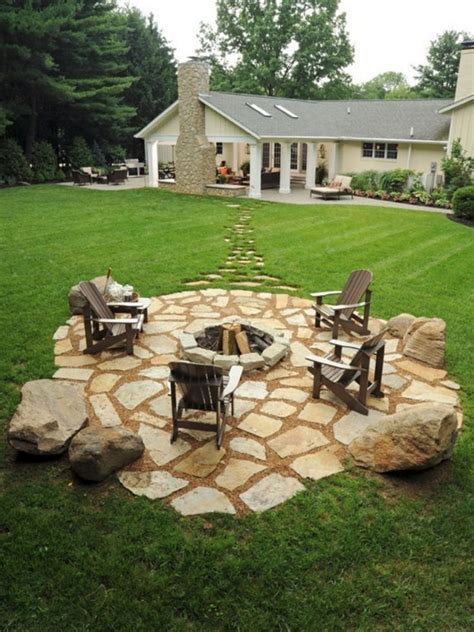 Amazing Rustic Outdoor Fireplace Design Ideas 187 Outdoor Fire Pit