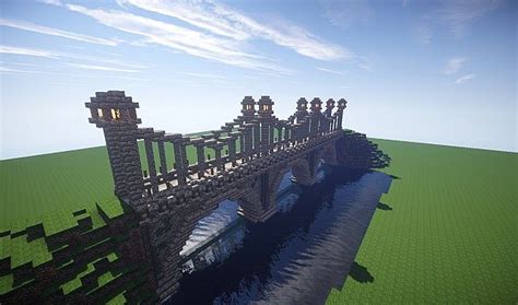 Medieval Suspension Bridge Minecraft Project
