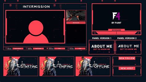 Pure Valor Valorant Stream Package For Twitch Obs Ph