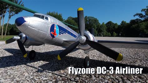 Flyzone Dc 3 Airliner Rayviation Review Youtube