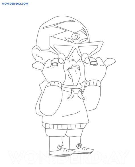 Bad Bunny Coloring Pages - Printable Coloring Pages