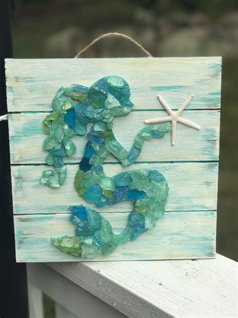 Shop Lilyvictoria Sea Glass Art Projects Sea Glass Art Sea