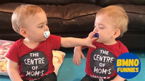 Twins Fighting Over Two Pacifiers Youtube