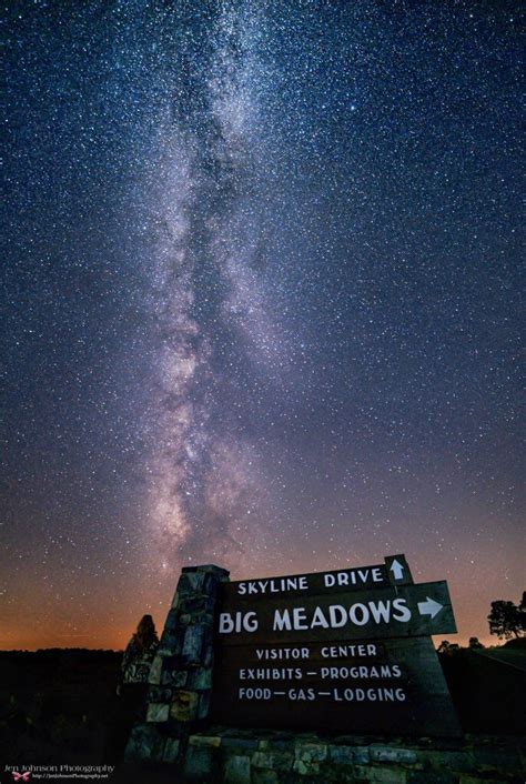 The Milky Way Over Shenandoah National Park Photo From