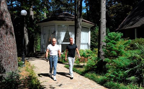 Vladimir putin and silvio berlusconi at president putin's valdai residence in russia. 8 official residences of Russia's president, Vladimir ...