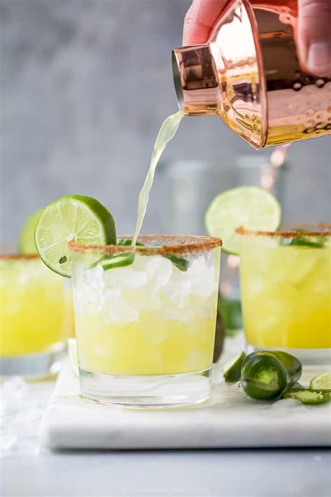 Light And Refreshing Spicy Margarita Recipe Joyful Healthy Eats