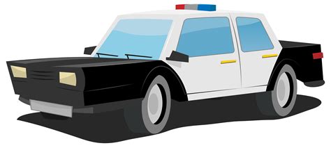 Cartoon Police Car 262718 Vector Art At Vecteezy